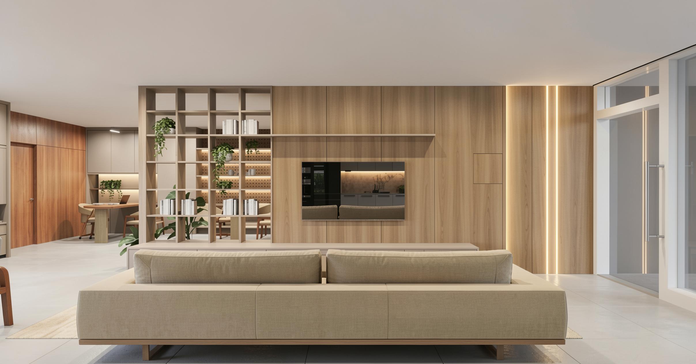 Projeto Italínea — Living integrado
